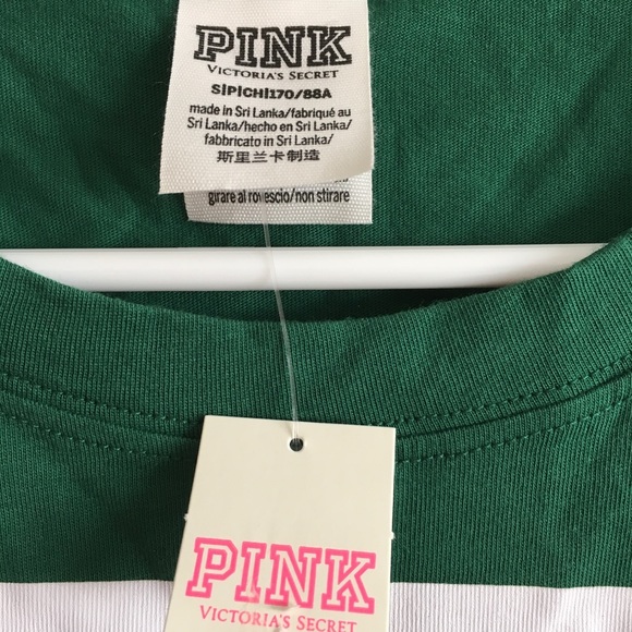 NWT Pink VS Crop Tee - Picture 8 of 8
